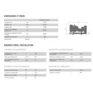 GMW-1145 T5 - Groupe électrogène industriel triphasé 50 Hz - Genelec - 1230 kVA - MTU - Alternateur STAMFORD_7