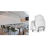 FAST - Table modulable démontable sans outil avec structure pliante et plateau interchangeable_7
