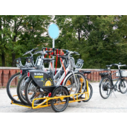 Remorque mécanique pour vélo cargo tractable à la main, conçue pour les déplacements urbains - Capacité 200kg - Carla compétition JHOG_7