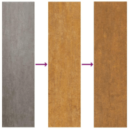 Vidaxl portail de jardin 85x175 cm acier corten conception de carré 153248_7