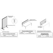 SONIC - Cloison acoustique éco design épuré, classe A, dimensions variées_7