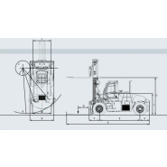 Chariot élévateur lourd 25T - Puissant, robuste et fiable - SANY_7