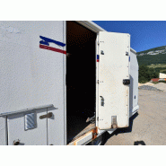 JCR M490PA Remorque cabane de chantier 2 essieux_7