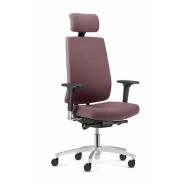 Fauteuil ergonomique de bureau design - écologique et durable - assise rembourrée confortable - INDEED_7