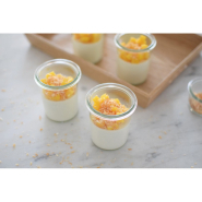 12 Bocaux en verre Weck® Droits 160 ml - couvercles en verre et joints inclus (clips non inclus) - WN000035_7