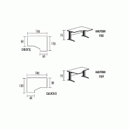 Bureau d'angle compact avec goulotte passe-câbles So Enix_7