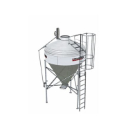 Silo d'aliment d'élevage à cône axial translucide - Ø2325 - Capacité entre 6 et 22m3 - Silo Star Silo d'aliment d'élevage à cône axial translucide - Ø2325 - Capacité entre 6 et 22m3 - Silo Star