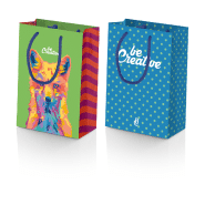 Sac publicitaire en papier sur mesure - poignées en polypropylène - impression offset multicolore_7