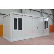 Bungalow bureau de chantier avec WC - Livraison en kit ou prémonté_8