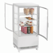 Mini vitrine réfrigérée 75L2T blanc 700287 Bartscher_7