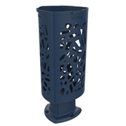 Corbeille publique en polyéthylène moulé haute densité - Traitée anti-UV et anti-graffiti - Modèle Mantille_7