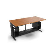 Table informatique à écran rabattable pour sécuriser l'équipement informatique - DATA_7