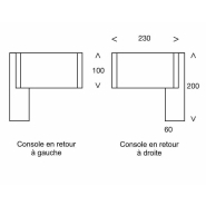 Bureau très moderne et chic, mariage de l'alu et du bois - IXO_7