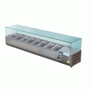 Saladette réfrigérée 8 bacs GN 1/3 Série G GD877 Polar_7