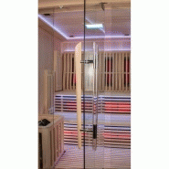 SAUNA COMBI BOREAL® ELÉGANCE 5 - 180X180 INFRAROUGE + VAPEUR_7