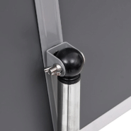 Vidaxl support d'affiche a4 sur pied argenté alliage d'aluminium 51209_7