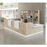 Banque d'accueil PMR largeur 4,24m option éclairage So Aragon_7