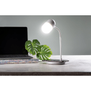 Lampe de bureau multifonctionnelle - LED 14 lampes - Chargeur sans fil et enceinte Bluetooth_7