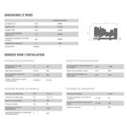 Groupe électrogène industriel triphasé GTW-2295 T5 - Genelec - 2284 kVA - 50 Hz - Mitsubishi - Stamford_7