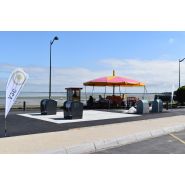 Compacteur breveté pour gestion optimisée des déchets ménagers en PAV