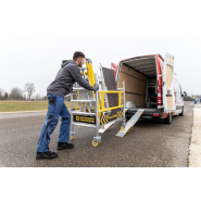 Échafaudage aluminium avec plate-forme de 1,2 m de longueur