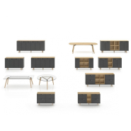 Table de réunion directionnelle RAIL - Lignes pures, design italien et finitions personnalisables_7