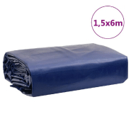 Vidaxl bâche bleu 1,5x6 m 650 g/m² 156165_7