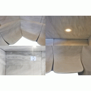 COMBI SAUNA HAMMAM BOREAL® SUBLIMATION ROUGE - 8 PLACES - 340*175*210_7