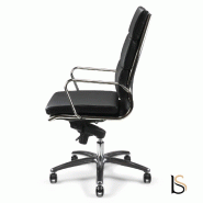 Fauteuil de Direction ETAN H - ACT' - cuir noir_7