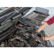 Table de maintenance automobile - BLEMAT1 - Hauteur ajustable 950 à 1350 mm - Compatible modules mousse Bahco_7