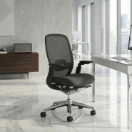 Fauteuil de bureau synchrone Iris-A - Avec têtière_7
