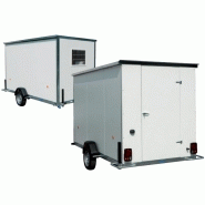 Roulotte de chantier baraques jaunes / stockage / 3.33 x 2.2 x 2.33m_7