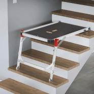 Hailo plateforme d'escalier tp1 aluminium 424855_7