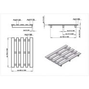 Jet pal vii cl machines pour palettes - sodeme - assemblage des planches supérieures et des traverses du plateau_7