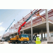 Grue auxiliaire Fassi avec distributeur hydraulique D850 et contrôle FX500