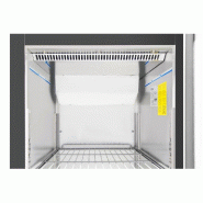 Armoire réfrigérée positive noire - 1 porte - série G - 537 L - Polar - PG020_7
