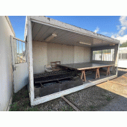 Bungalow cabane de chantier double 6x4,9m_7