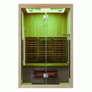 SAUNA INFRAROUGE BOREAL® SIGNATURE 130 À SPECTRE COMPLET - 130X110X205_7