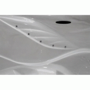 Jacuzzi 3 places offrant une expérience de massage Aqua Rolling unique
