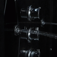 CABINE DOUCHE HAMMAM ARCHIPEL® PRO 95D BLACK (95X95CM) - 1 PLACE_7