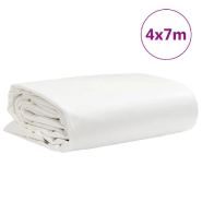 Vidaxl bâche blanc 4x7 m 650 g/m² 156187_7