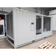 Conteneur aménagé sur mesure - Chaudronnerie, isolation, peinture, revêtement de sol, électricité, menuiserie_7