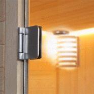 SAUNA D'ANGLE BOREAL® BALTIK 180 - 5 PLACES - 180X180X210 CM_7