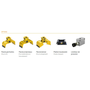 Gamme OSA GR avec puissant vérin pour serrage jusqu’à 15 tonnes