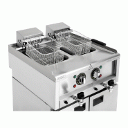 Friteuse électrique sur meuble - 2 cuves 8L - Série 600 - Buffalo - SA782_7