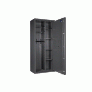 Armoire à armes FORMAT CAPRIOLO III Classe I - Armoire à fusils (EN 1143-1) - Serrure électronique S&G Spartan 1006 / Graphite RAL 7024_7