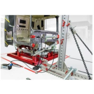 Système de redressage de banc de cabine josam, opération illimitées sur un large éventail de marques de camions -  série ct_7