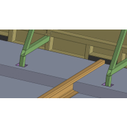 Portail / portillon anti-inondation - Protection d'accès à rail - Hauteur max. 2,5 m - Joint EPDM - Revêtement antirouille_7