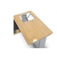 Table informatique DATA avec écran sous vitre - Fabrication française - Pour salles de formation, lycées et magasins_7