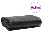 Vidaxl bâche anthracite 6x8 m 650 g/m² 156098_7